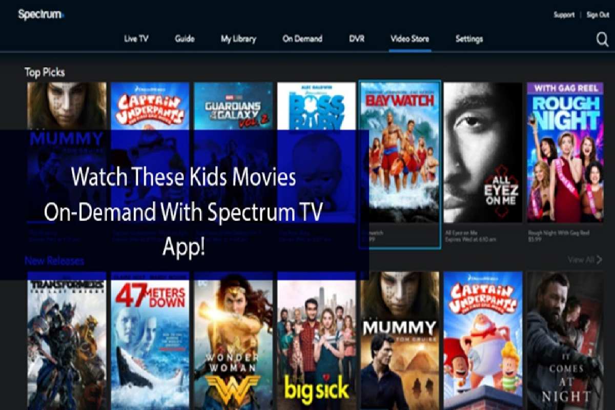 Watch These Kids Movies OnDemand With Spectrum TV App! 2022