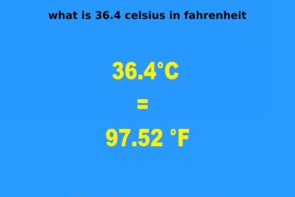 what is 36.4 celsius in fahrenheit