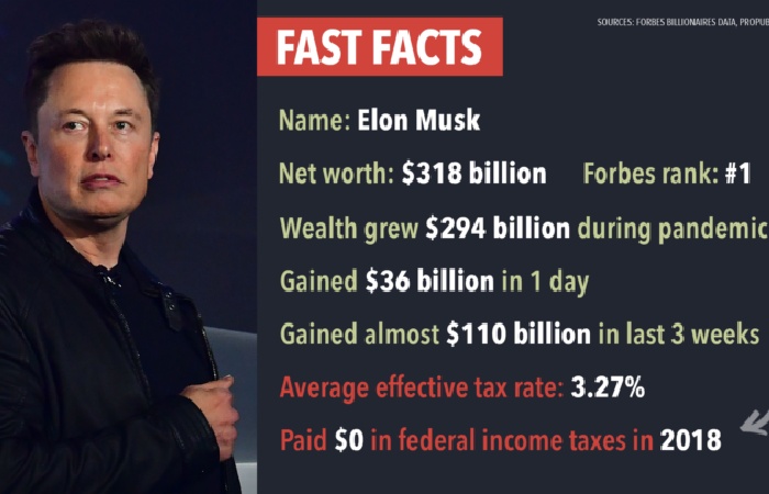 Elon Musk's Income